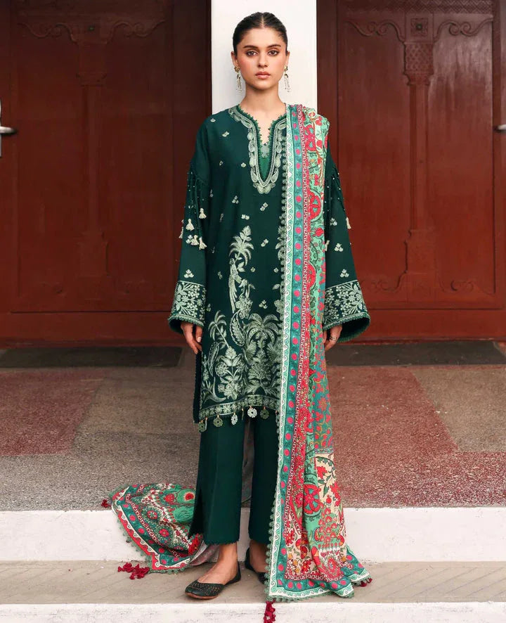Republic Womenswear | Amaris Luxury Shawl 25 | Celeste - Aqsa Fabrics