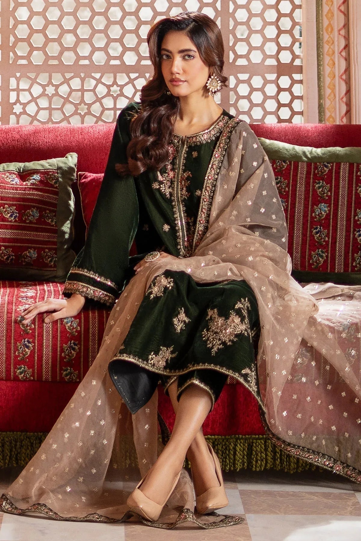 Charizma | Signora Velvet | CVT4-16 - Aqsa Fabrics