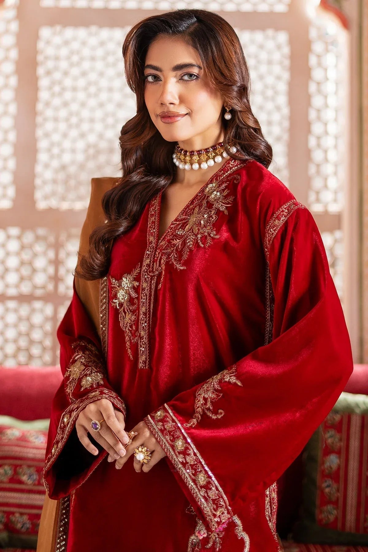 Charizma | Signora Velvet |  CVT4-17 - Aqsa Fabrics