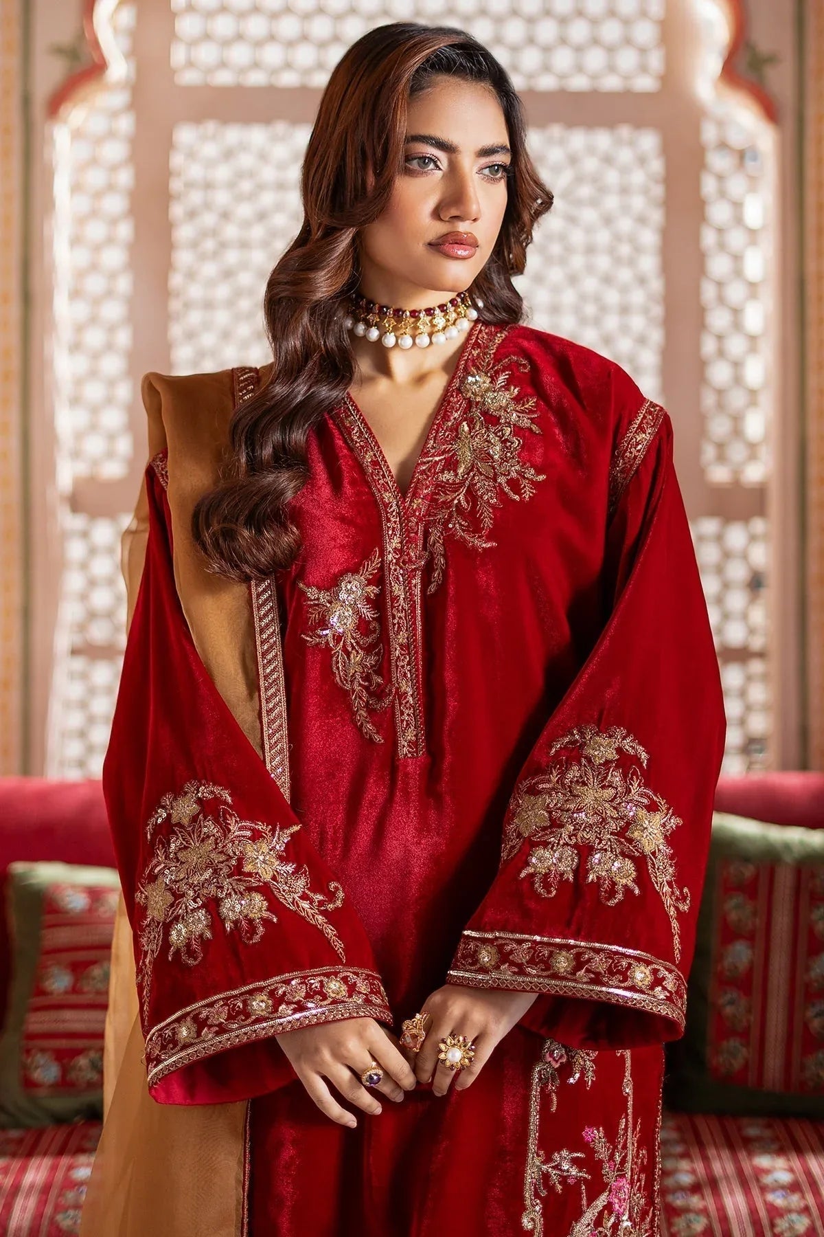 Charizma | Signora Velvet |  CVT4-17 - Aqsa Fabrics