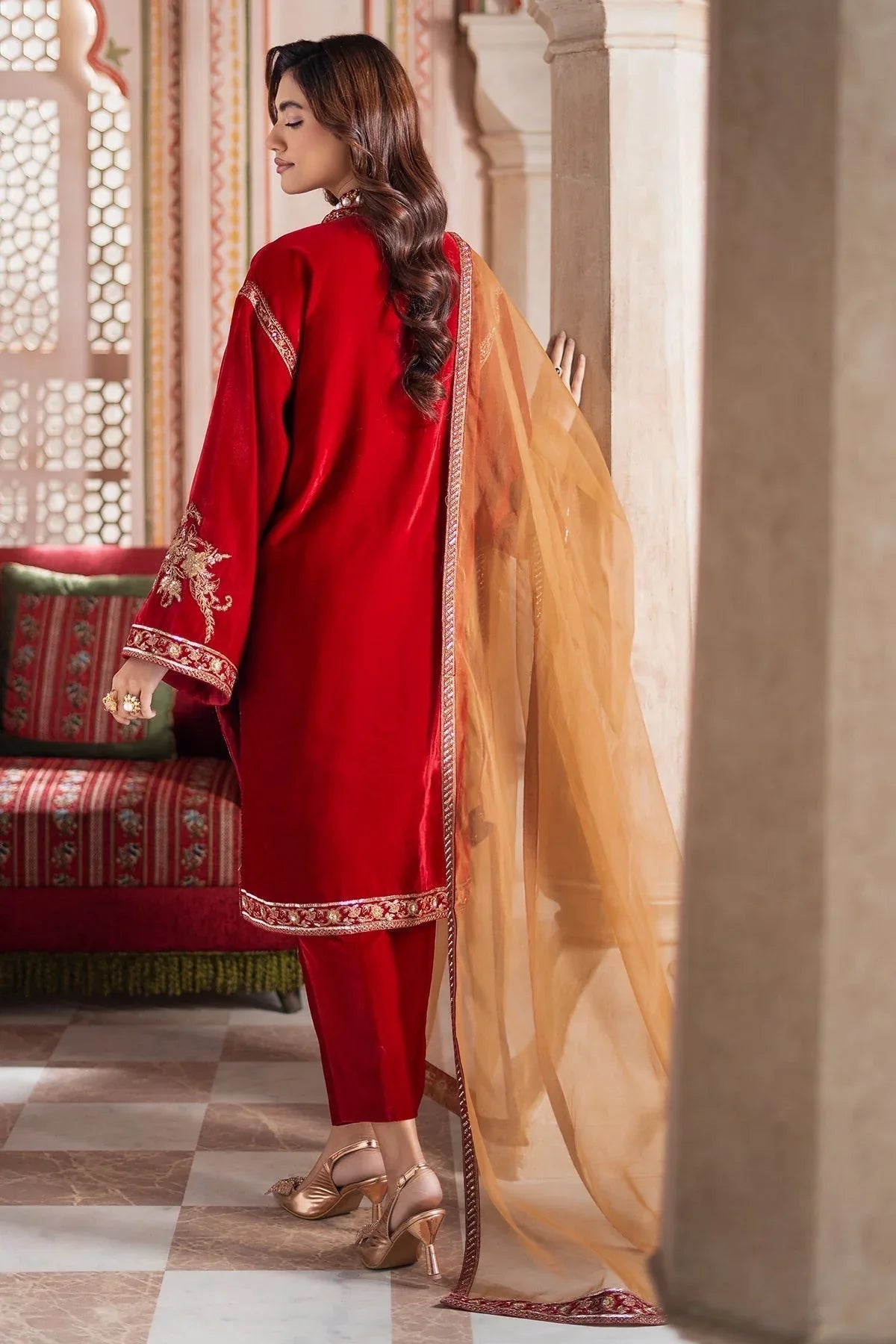 Charizma | Signora Velvet |  CVT4-17 - Aqsa Fabrics