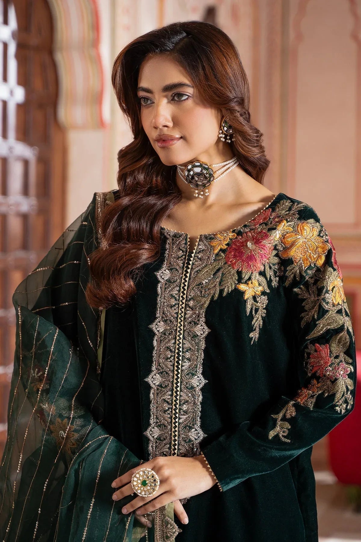 Charizma | Signora Velvet |  CVT4-20 - Aqsa Fabrics
