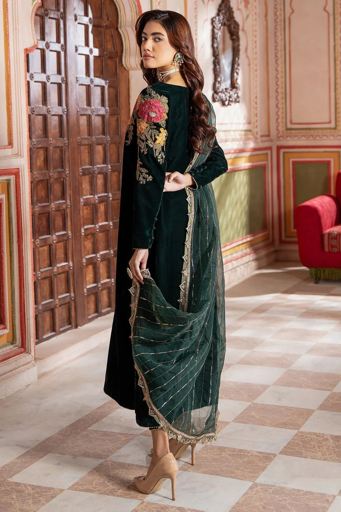 Charizma | Signora Velvet |  CVT4-20 - Aqsa Fabrics