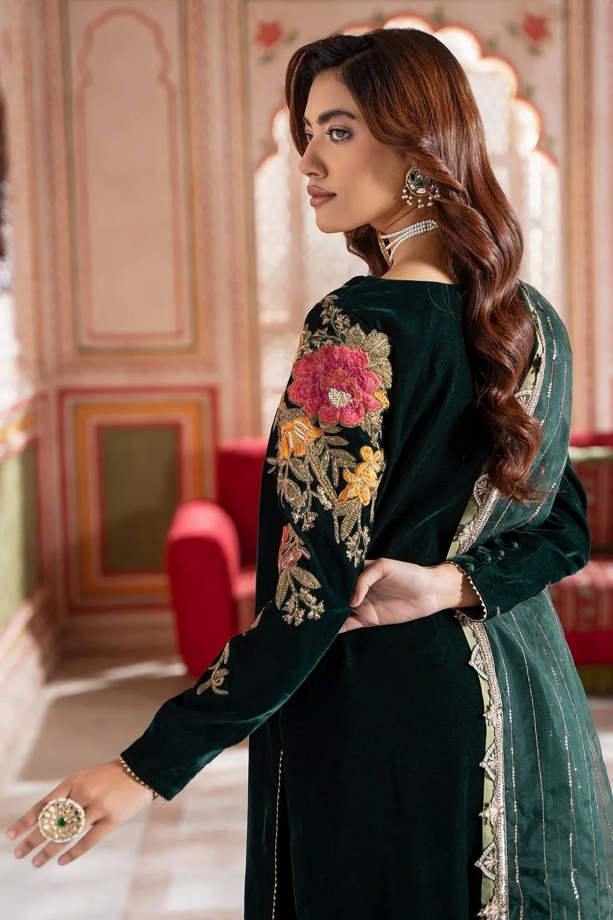 Charizma | Signora Velvet |  CVT4-20 - Aqsa Fabrics