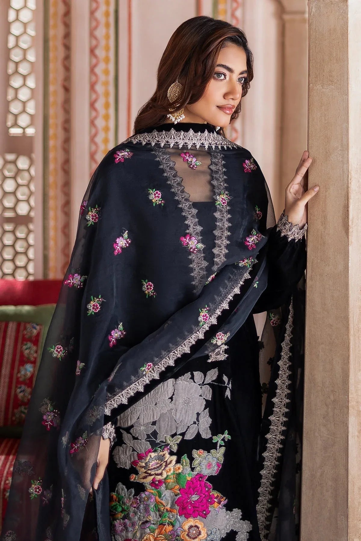Charizma | Signora Velvet |  CVT4-18 - Aqsa Fabrics