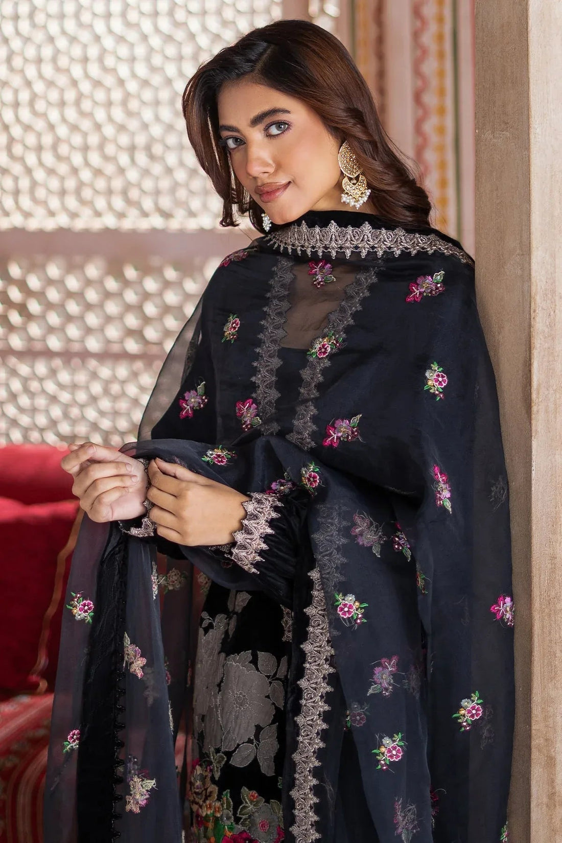 Charizma | Signora Velvet |  CVT4-18 - Aqsa Fabrics