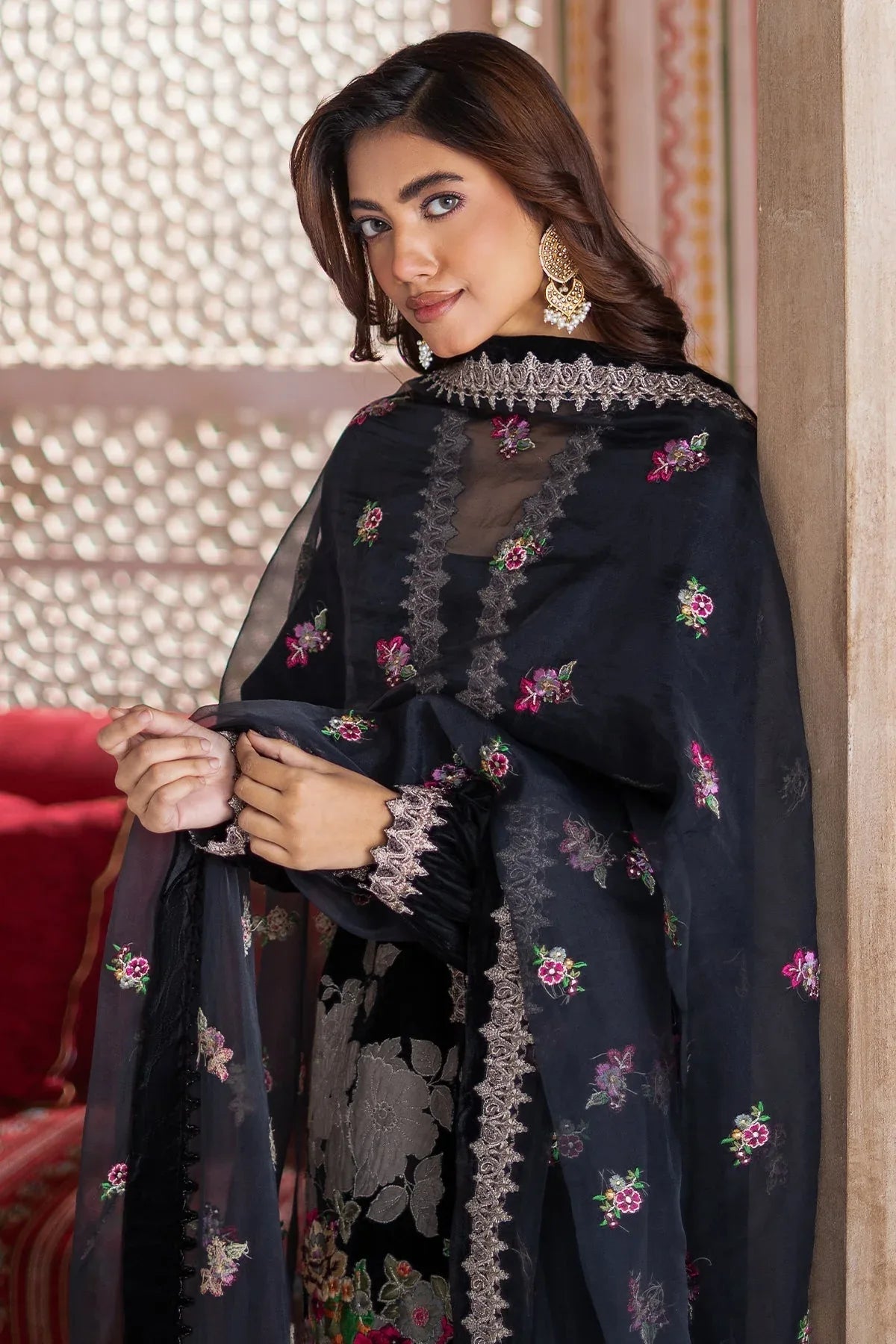 Charizma | Signora Velvet |  CVT4-18 - Aqsa Fabrics