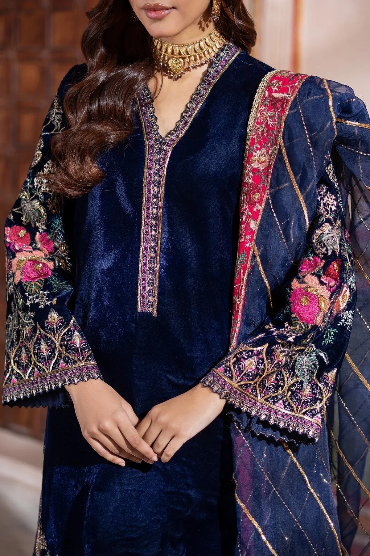 Charizma | Signora Velvet |  CVT4-21 - Aqsa Fabrics