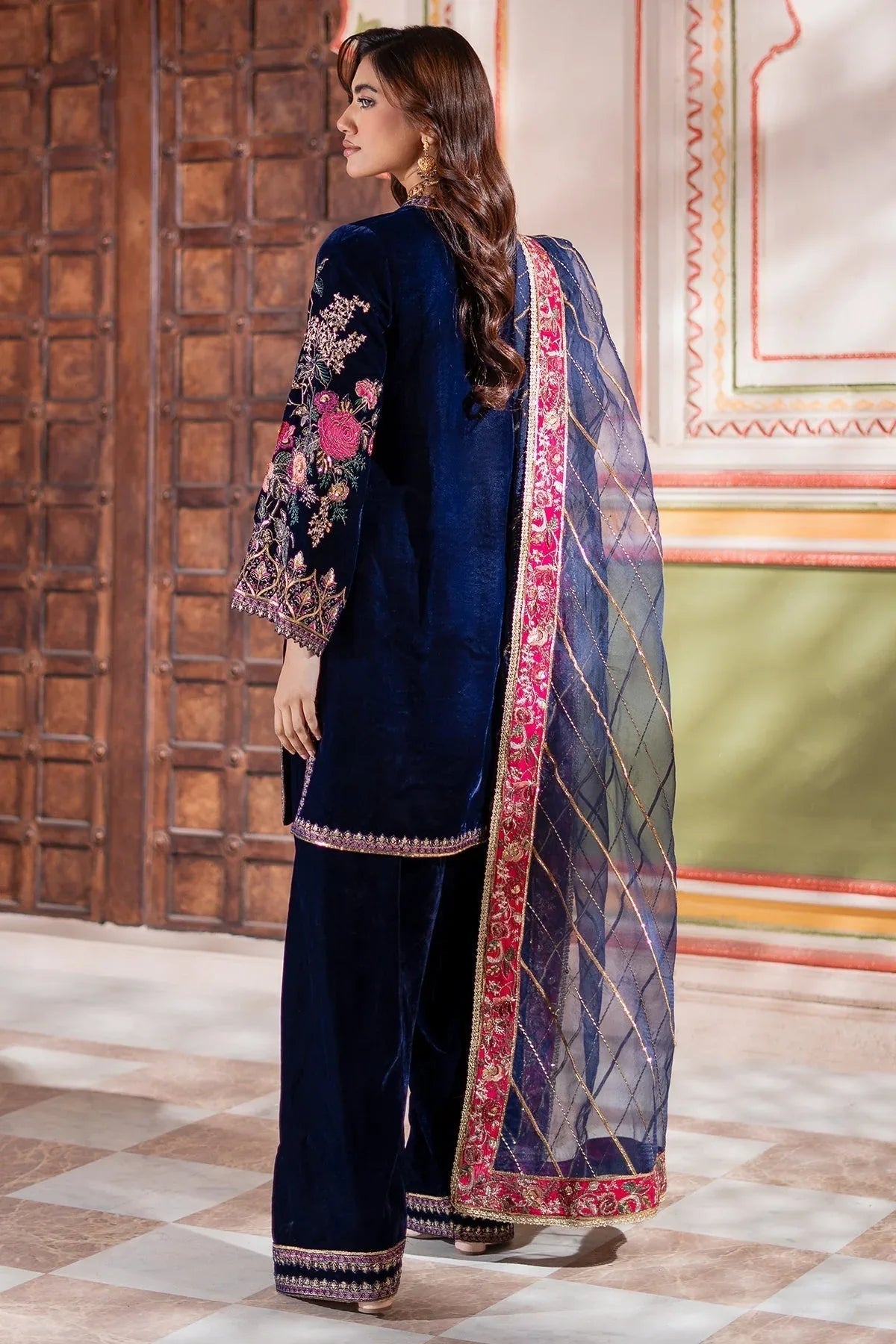 Charizma | Signora Velvet |  CVT4-21 - Aqsa Fabrics