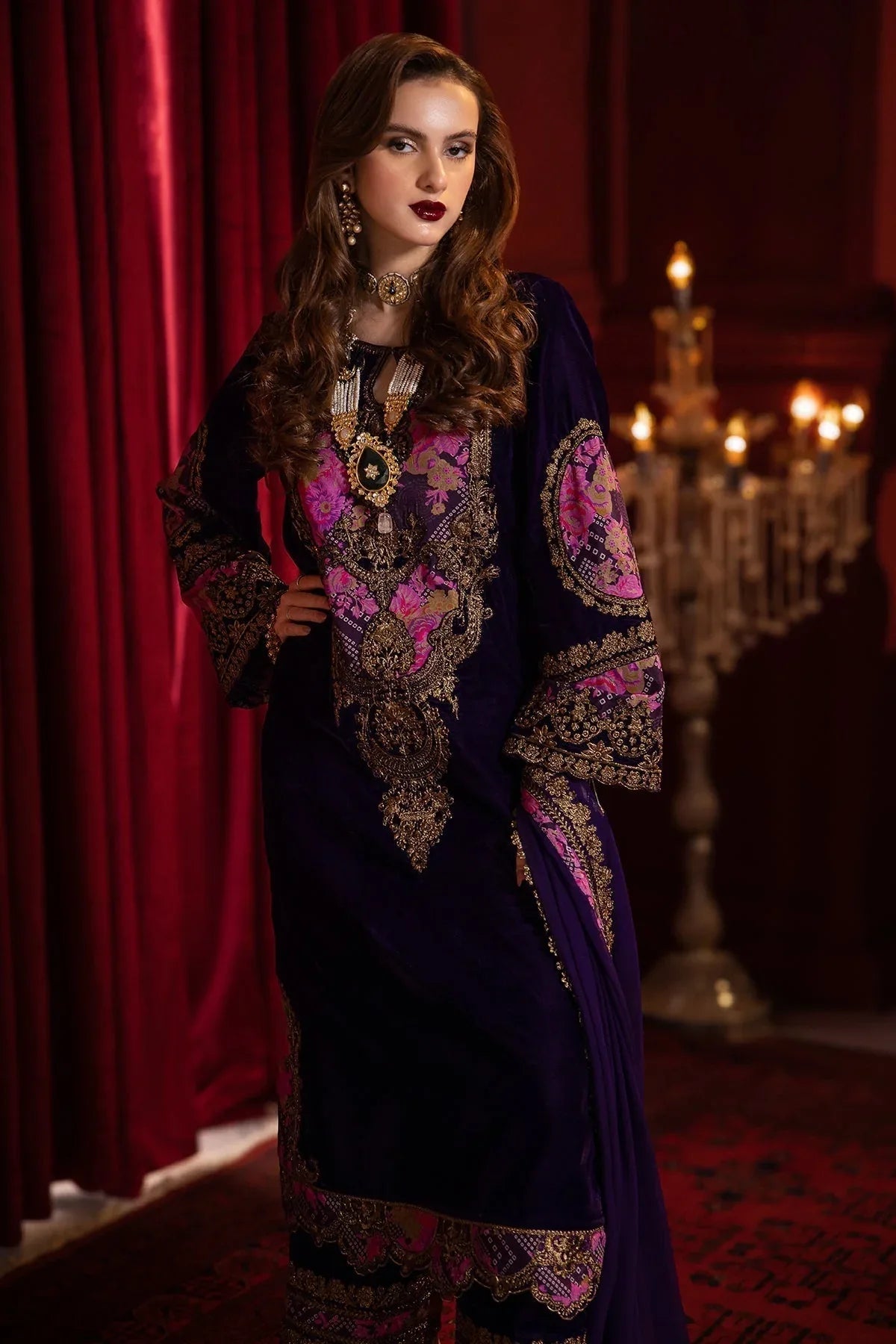 Charizma | Signora Velvet | Velvet CVT4-01 - Aqsa Fabrics