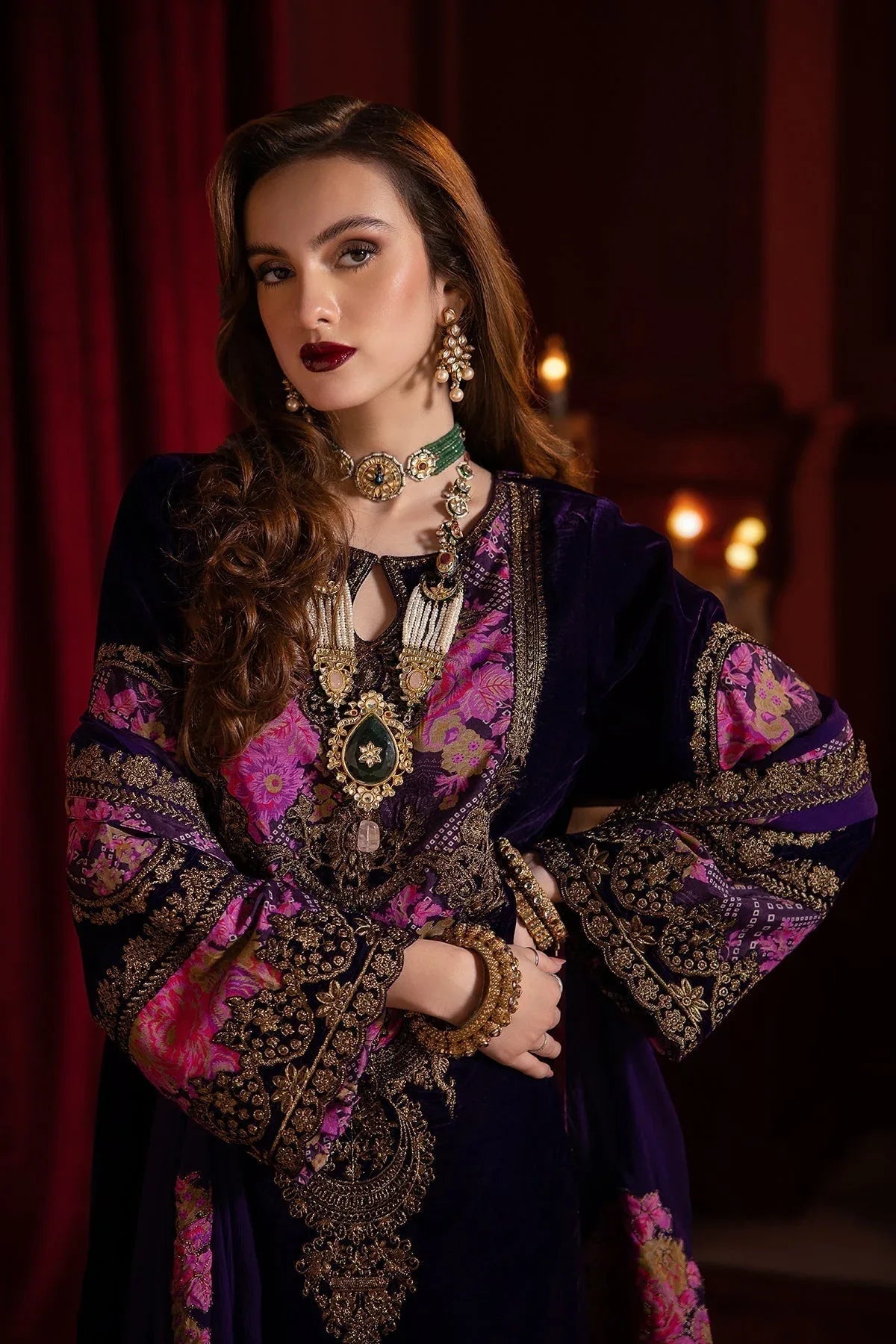 Charizma | Signora Velvet | Velvet CVT4-01 - Aqsa Fabrics