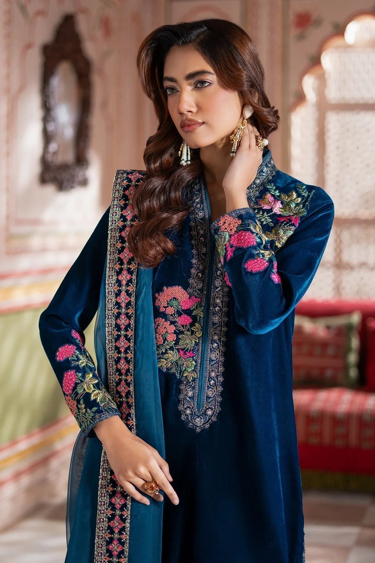 Charizma | Signora Velvet |  CVT4-22 - Aqsa Fabrics