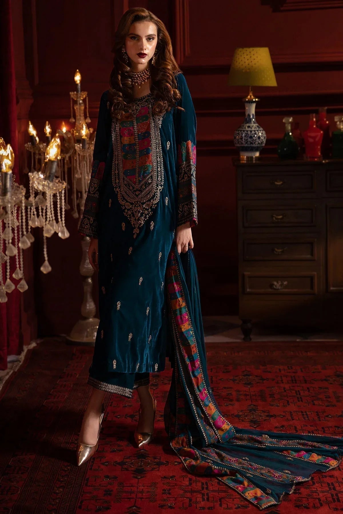 Charizma | Signora Velvet | Velvet CVT4-02 - Aqsa Fabrics