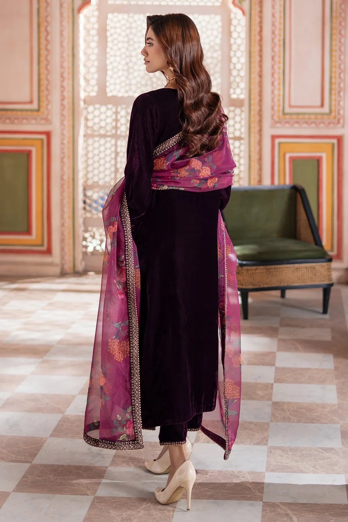 Charizma | Signora Velvet | CVT4-19 - Aqsa Fabrics