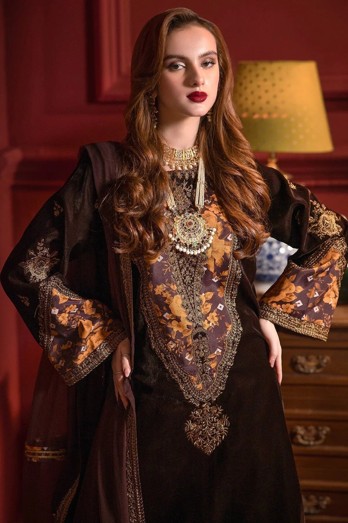 Charizma | Signora Velvet | Velvet CVT4-05 - Aqsa Fabrics