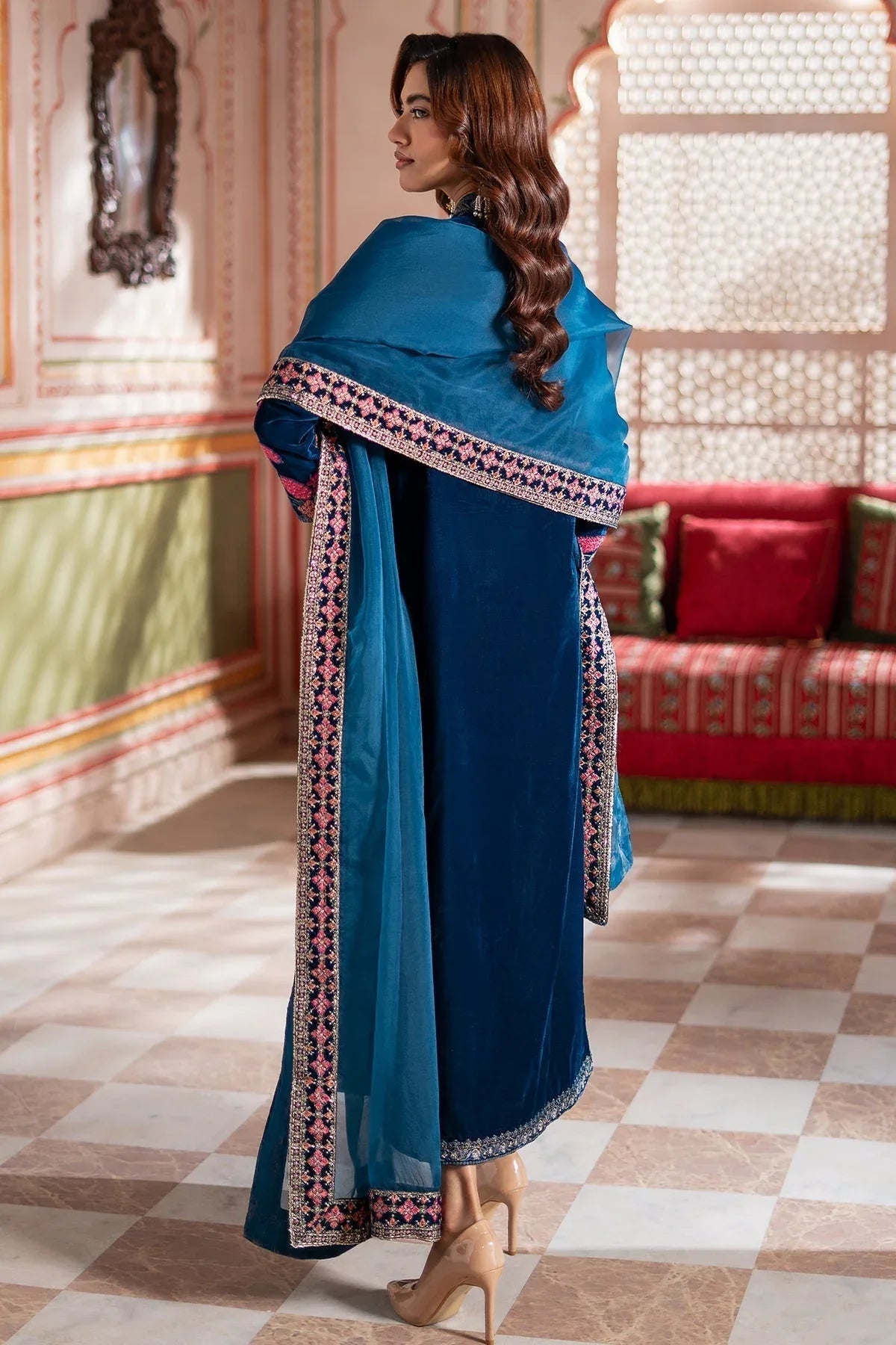 Charizma | Signora Velvet |  CVT4-22 - Aqsa Fabrics
