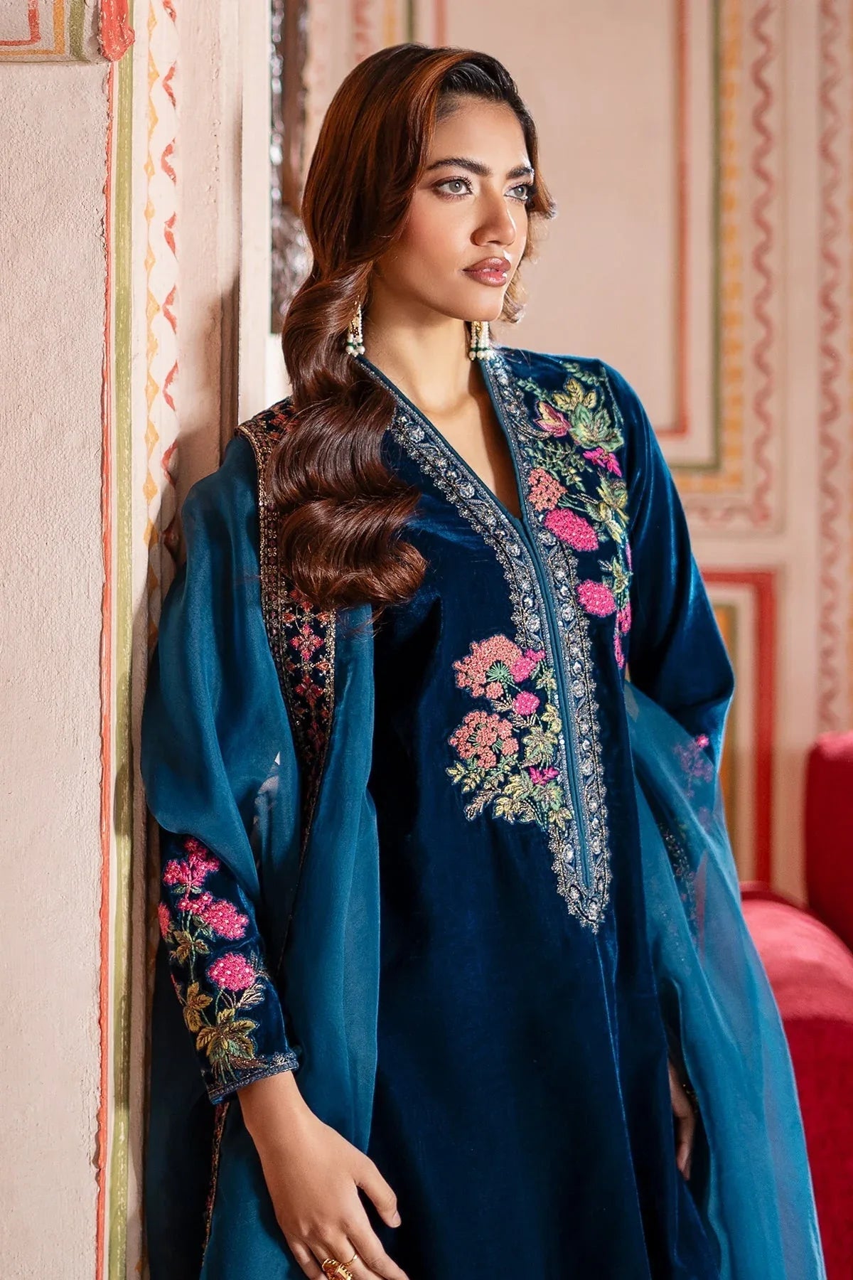Charizma | Signora Velvet |  CVT4-22 - Aqsa Fabrics