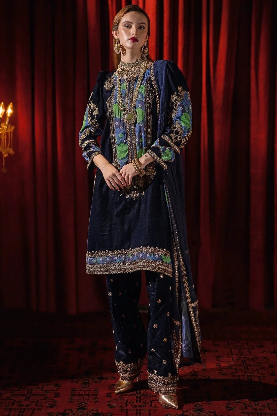 Charizma | Signora Velvet | Velvet CVT4-09 - Aqsa Fabrics