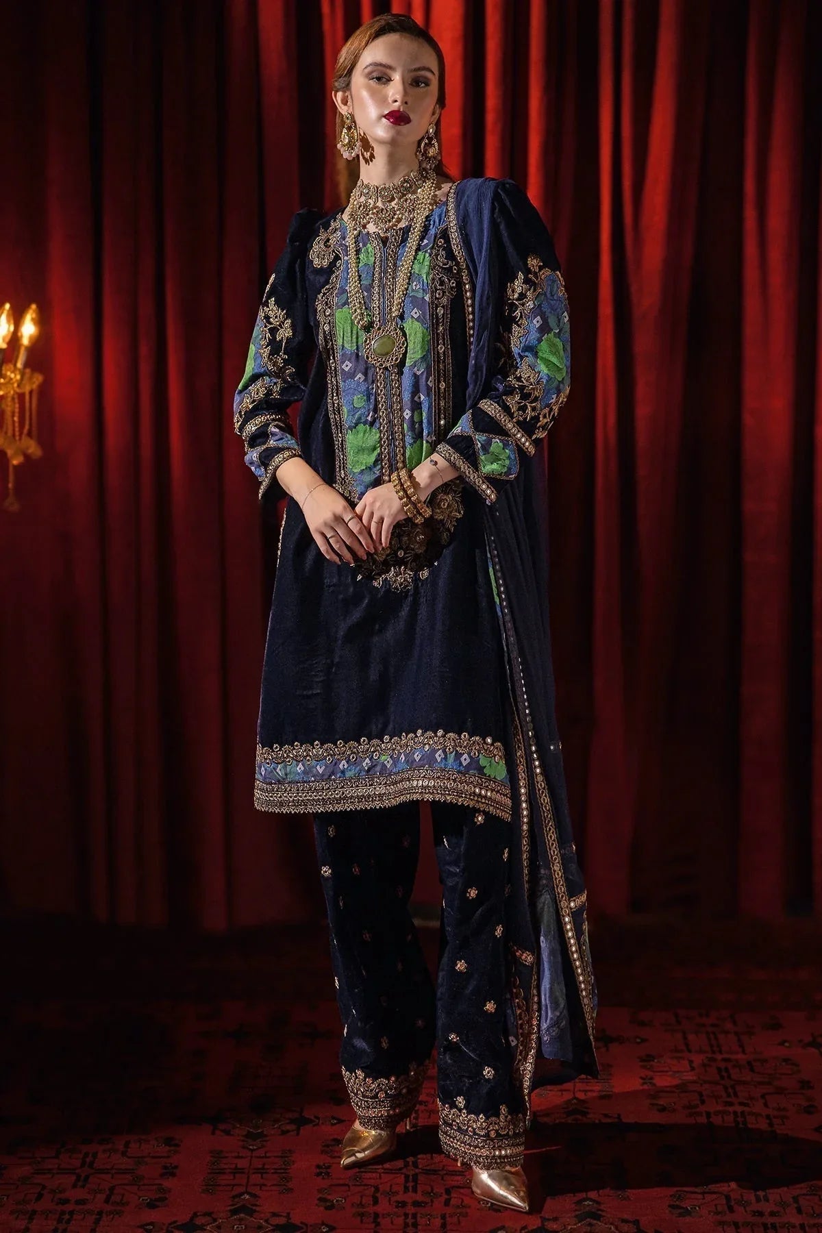 Charizma | Signora Velvet | Velvet CVT4-09 - Aqsa Fabrics