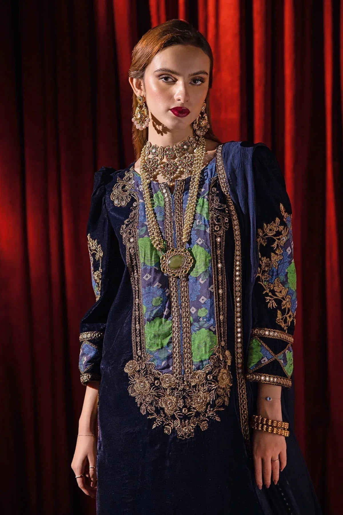 Charizma | Signora Velvet | Velvet CVT4-09 - Aqsa Fabrics