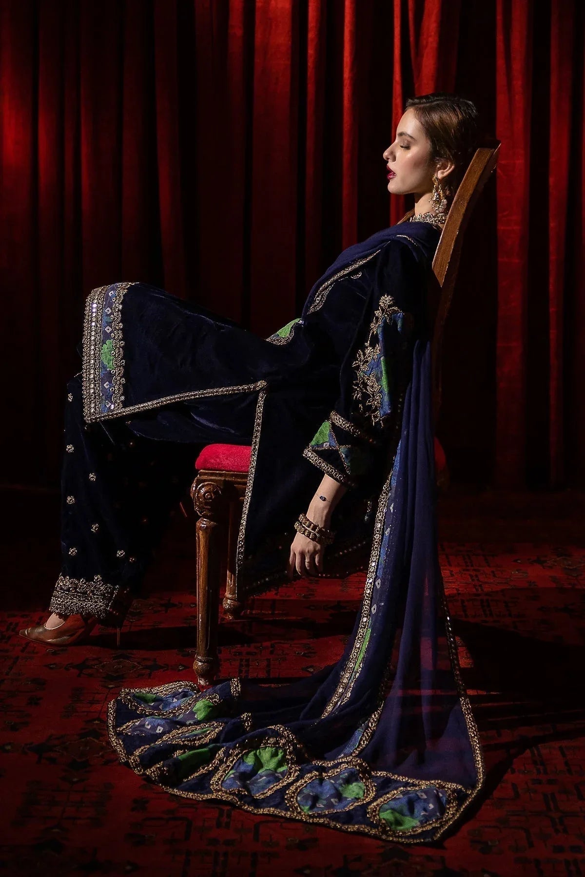 Charizma | Signora Velvet | Velvet CVT4-09 - Aqsa Fabrics