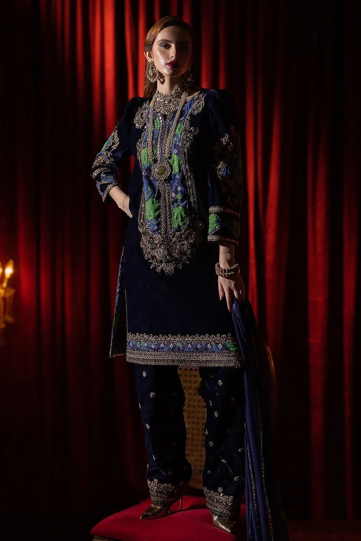 Charizma | Signora Velvet | Velvet CVT4-09 - Aqsa Fabrics