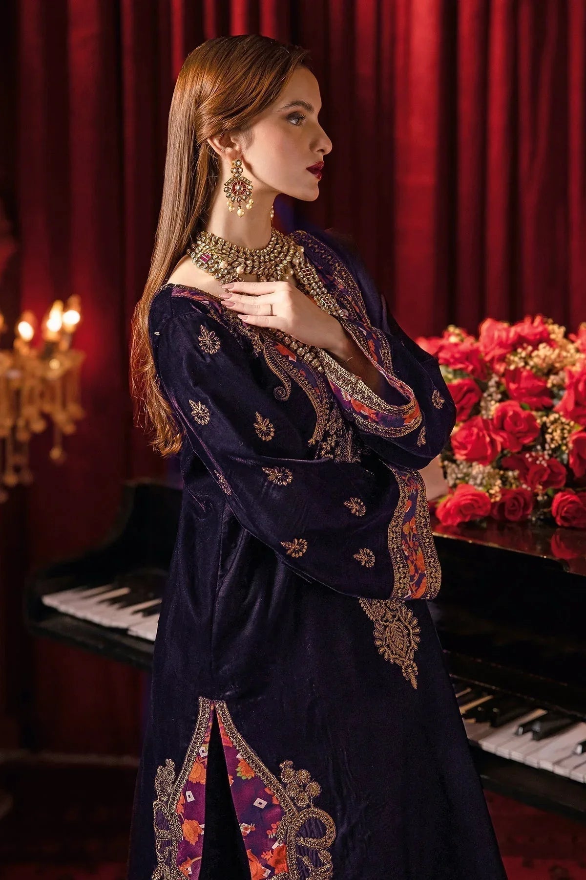 Charizma | Signora Velvet | Velvet CVT4-08 - Aqsa Fabrics