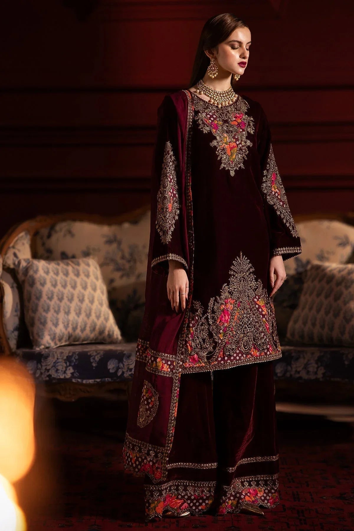Charizma | Signora Velvet | Velvet CVT4-06 - Aqsa Fabrics