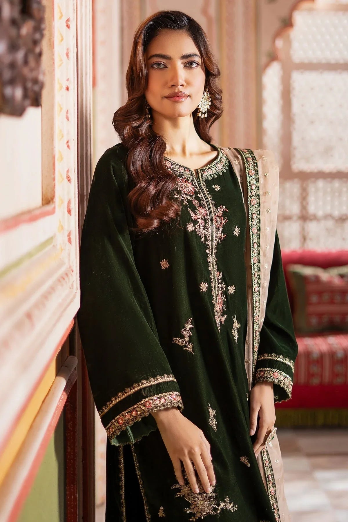 Charizma | Signora Velvet | CVT4-16 - Aqsa Fabrics