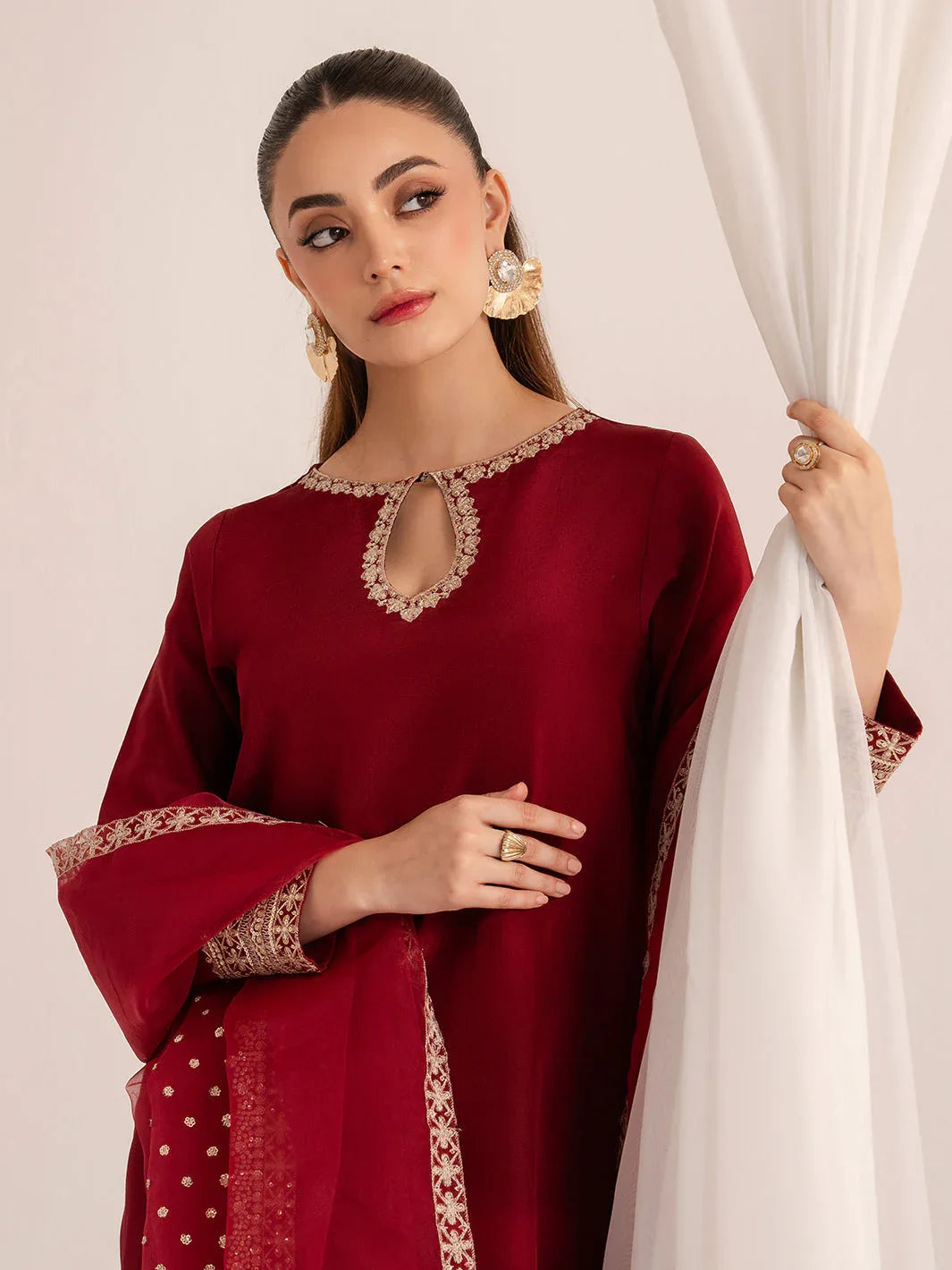 Izel | The Silk Chapter | Cherie - Aqsa Fabrics