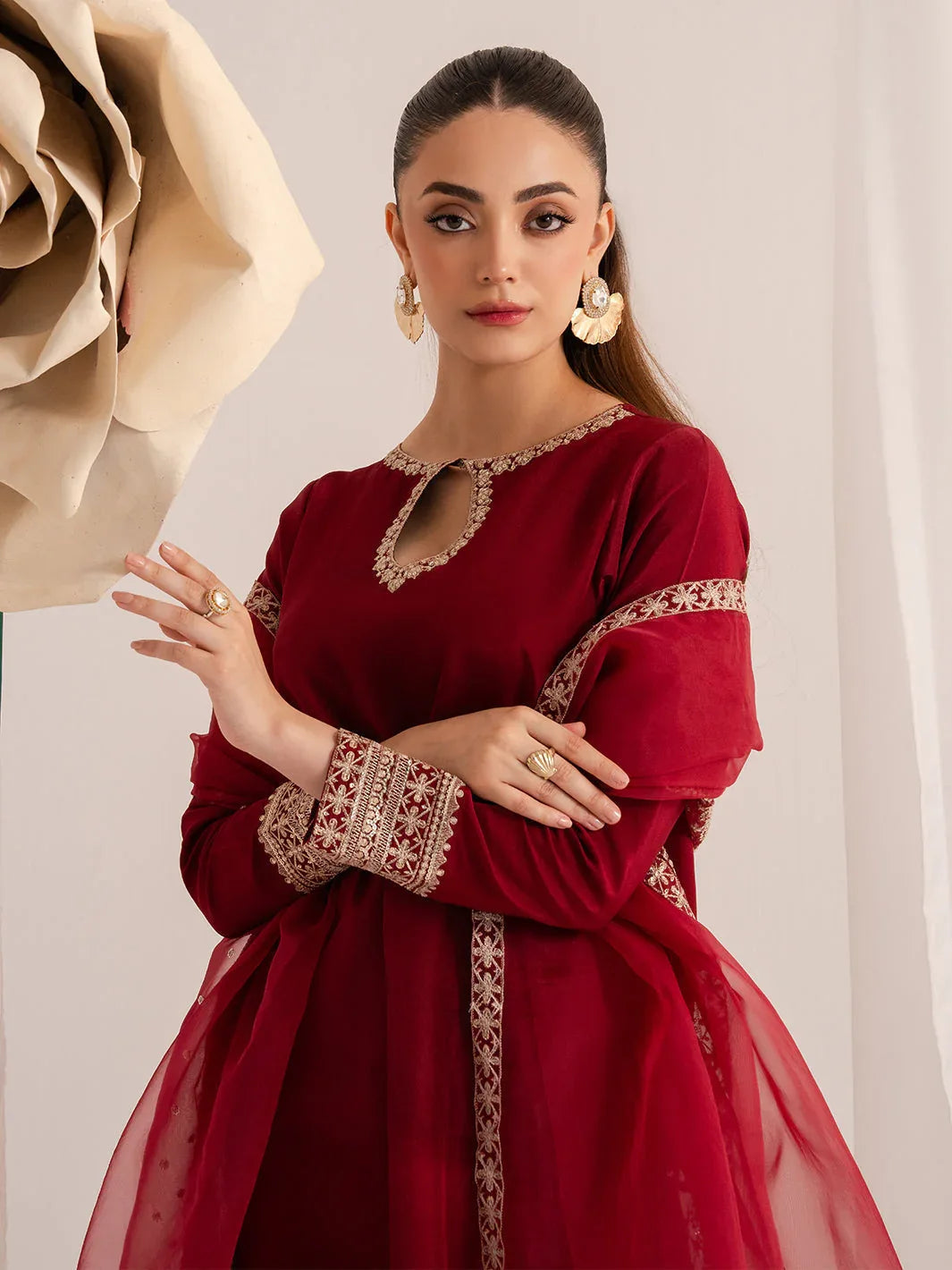 Izel | The Silk Chapter | Cherie - Aqsa Fabrics