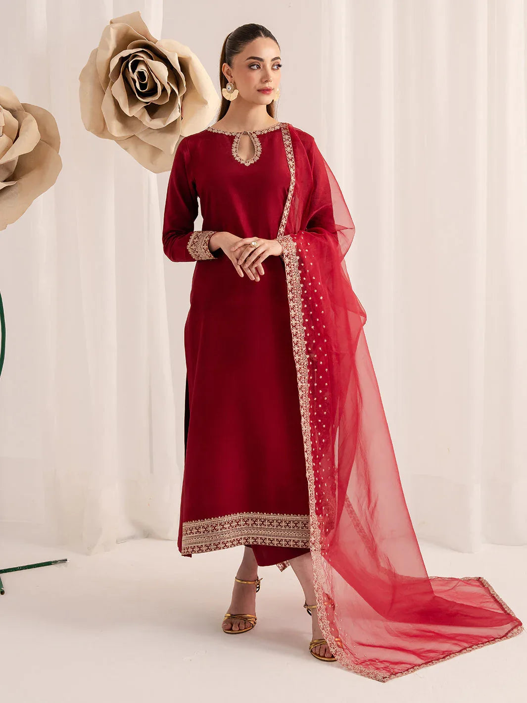 Izel | The Silk Chapter | Cherie - Aqsa Fabrics