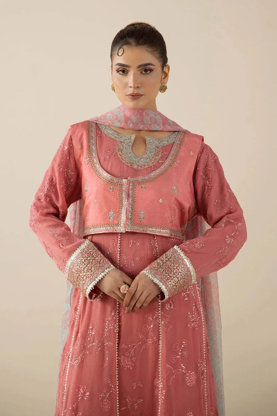 Adans Libas | The Last Affair | FROCK 1590 - Aqsa Fabrics