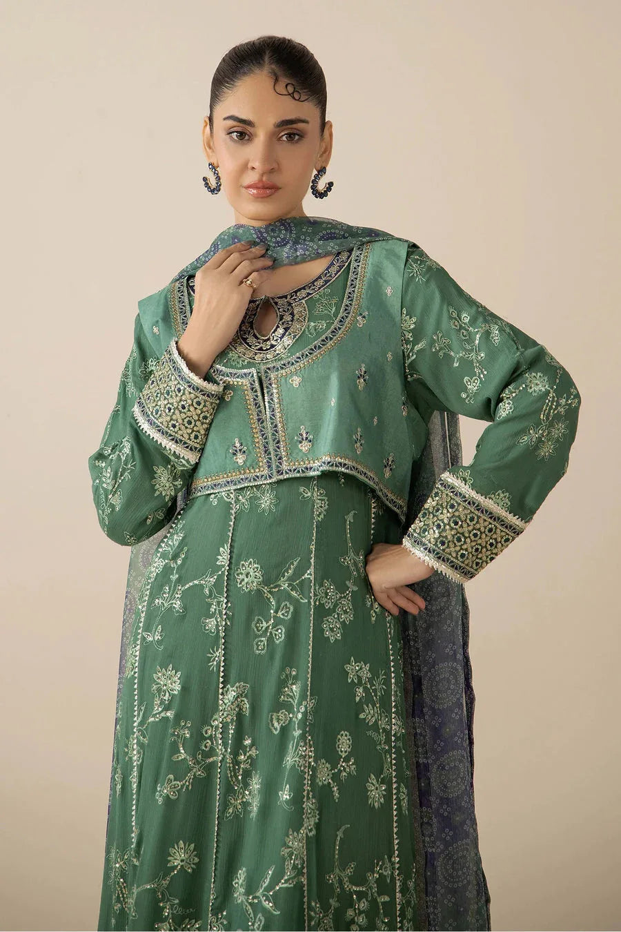 Adans Libas | The Last Affair | FROCK 1595 - Aqsa Fabrics