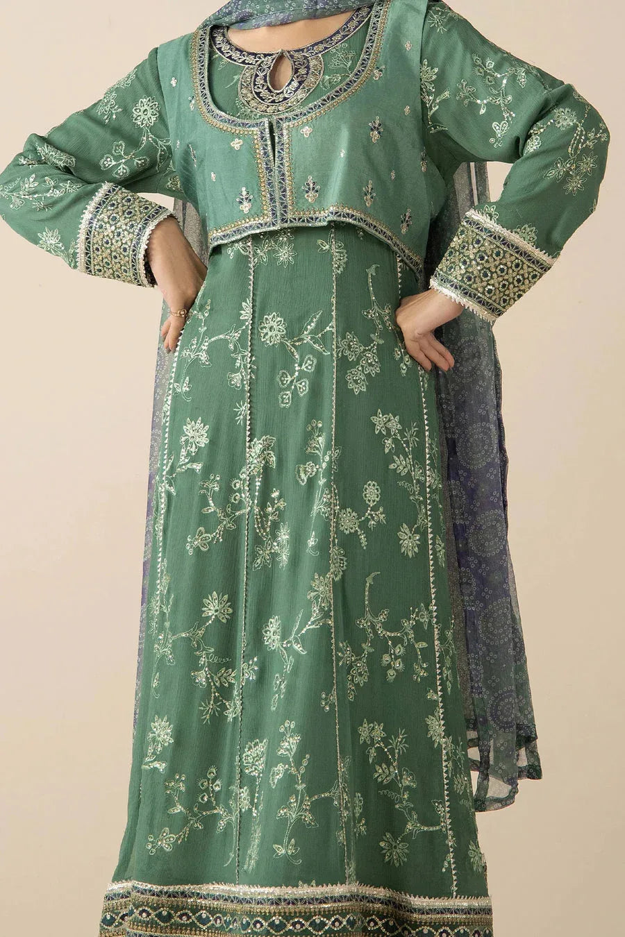 Adans Libas | The Last Affair | FROCK 1595 - Aqsa Fabrics