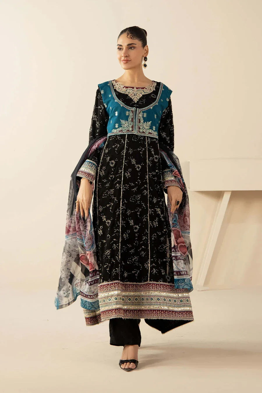 Adans Libas | The Last Affair | FROCK 1596 - Aqsa Fabrics
