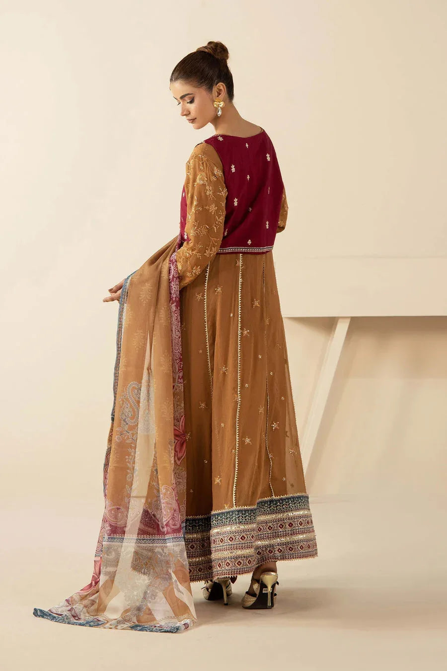 Adans Libas | The Last Affair | FROCK 1597 - Aqsa Fabrics