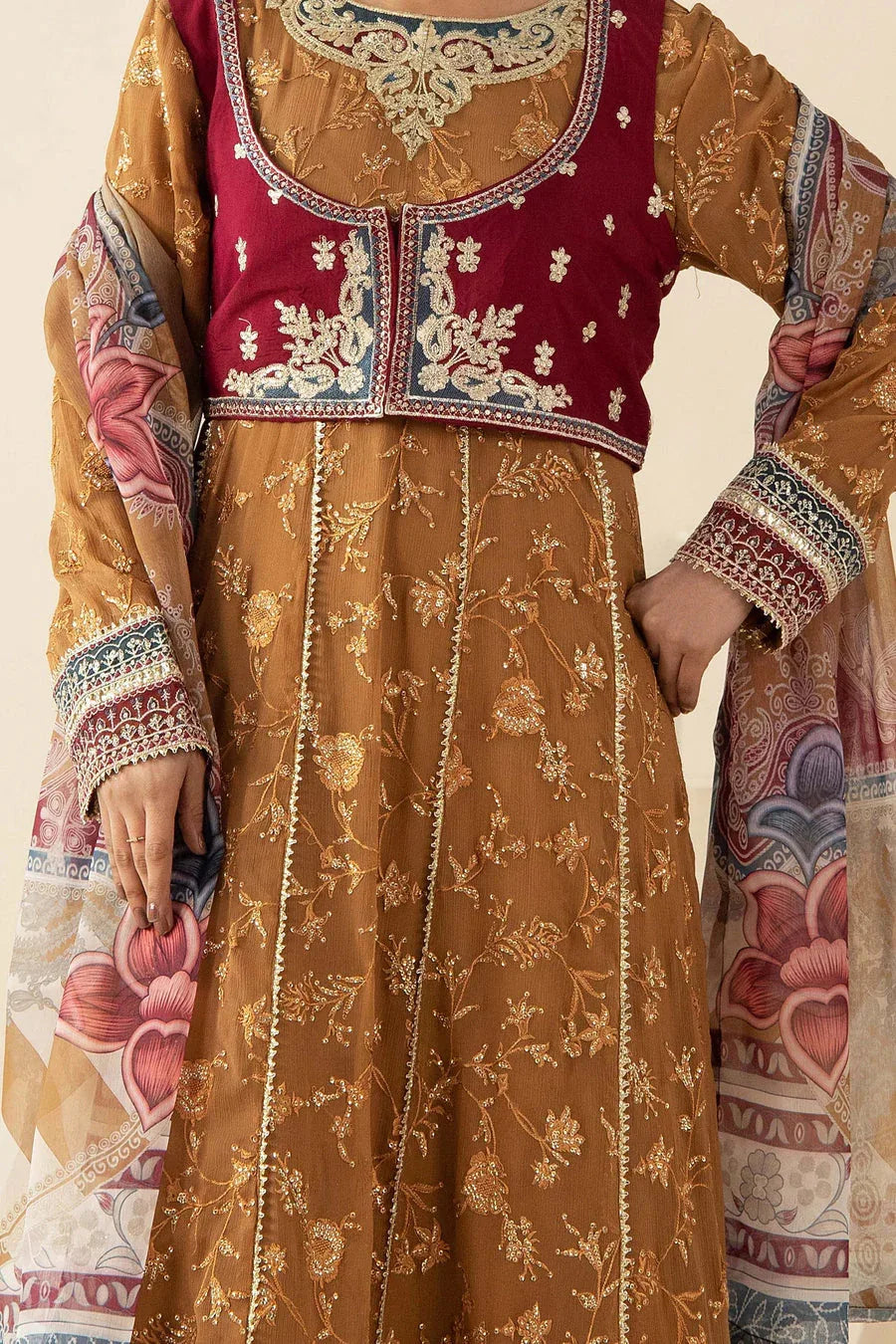 Adans Libas | The Last Affair | FROCK 1597 - Aqsa Fabrics