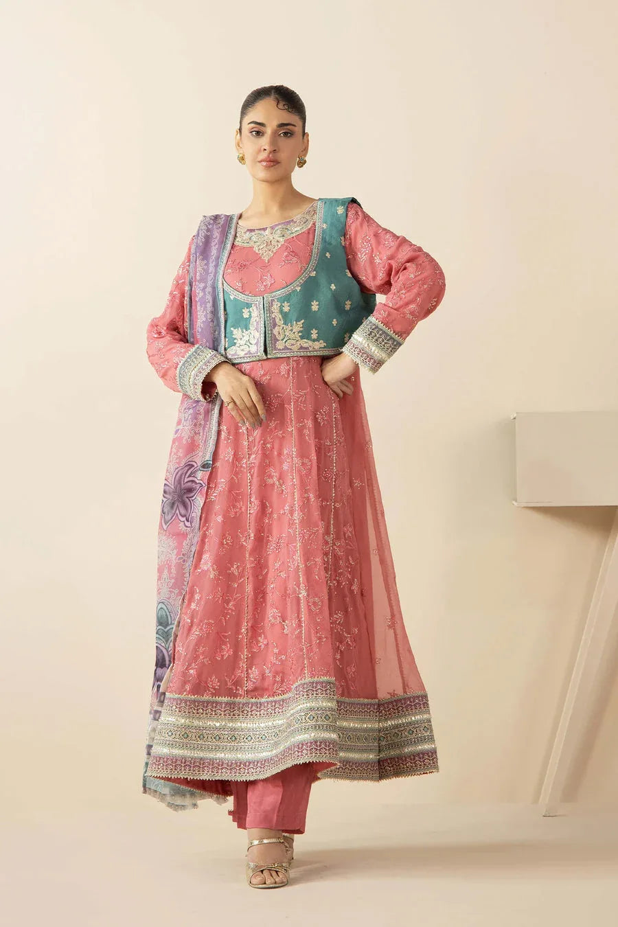 Adans Libas | The Last Affair | FROCK 1599 - Aqsa Fabrics