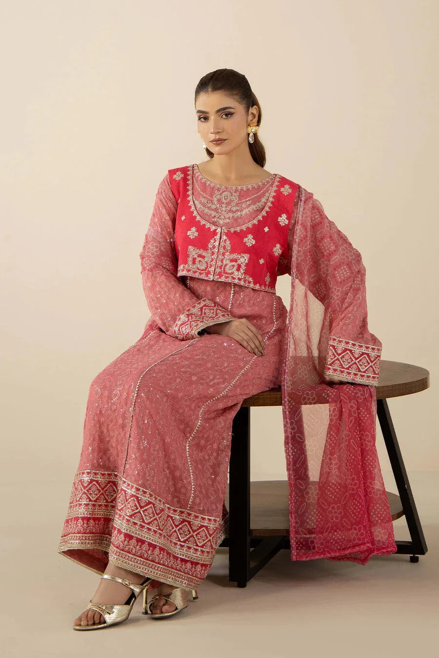 Adans Libas | The Last Affair | FROCK 1584 - Aqsa Fabrics