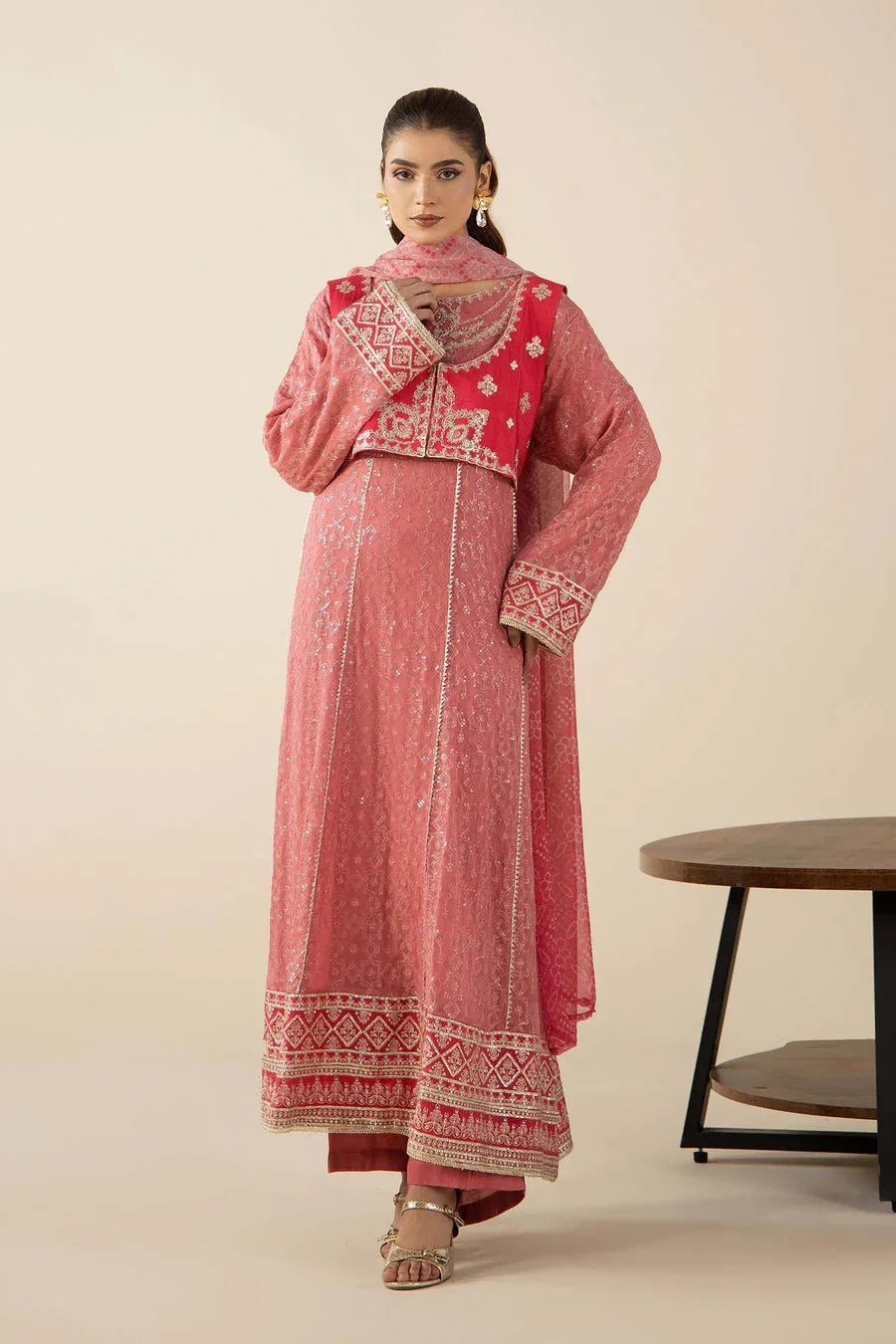 Adans Libas | The Last Affair | FROCK 1584 - Aqsa Fabrics