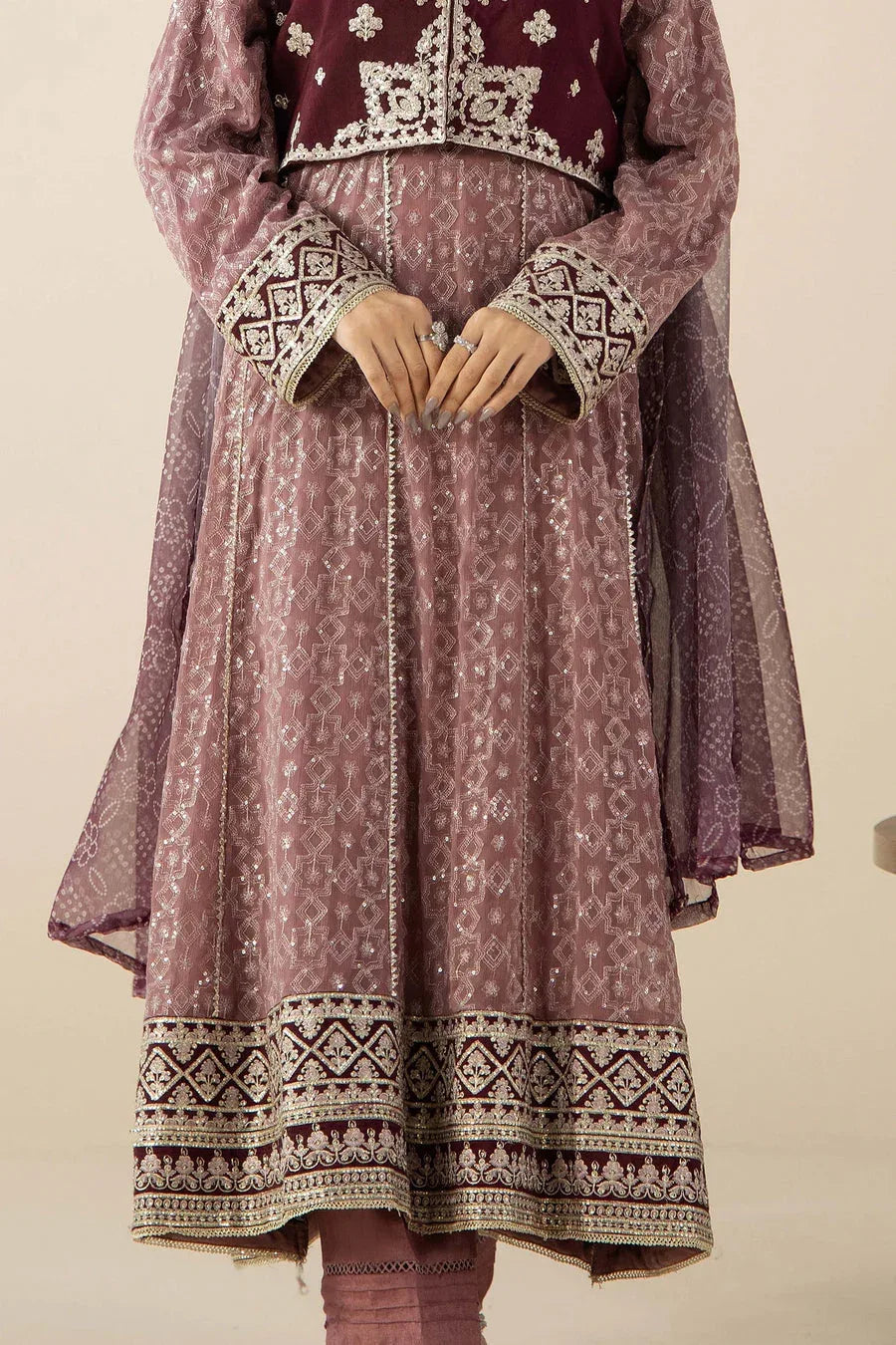 Adans Libas | The Last Affair | FROCK 1589 - Aqsa Fabrics