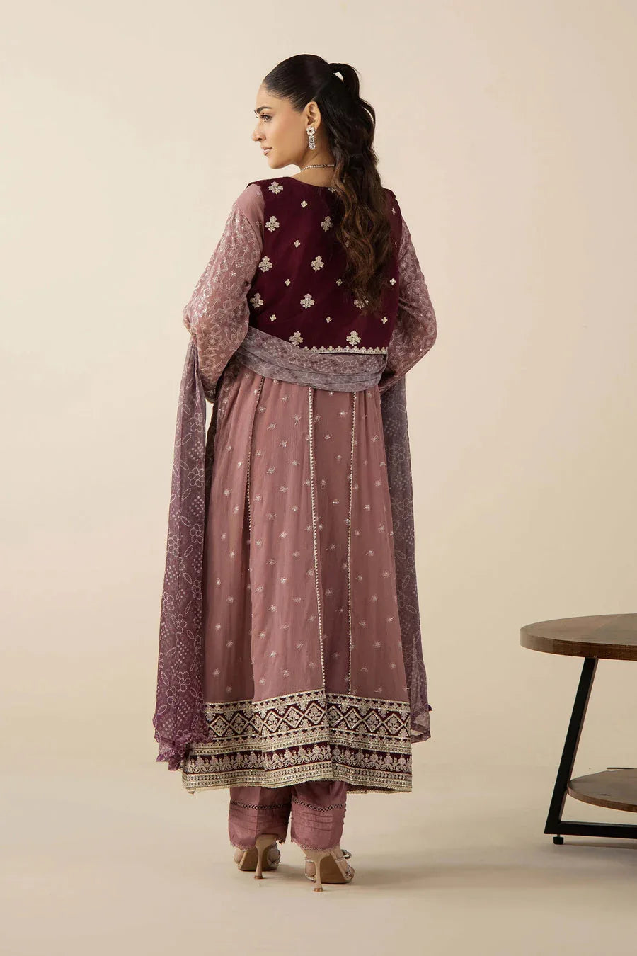 Adans Libas | The Last Affair | FROCK 1589 - Aqsa Fabrics