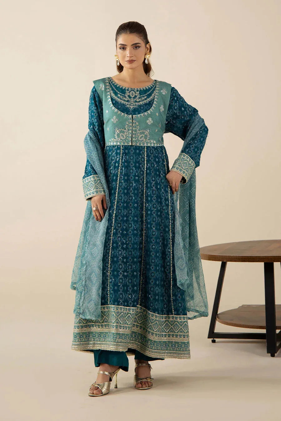 Adans Libas | The Last Affair | FROCK 1586 - Aqsa Fabrics