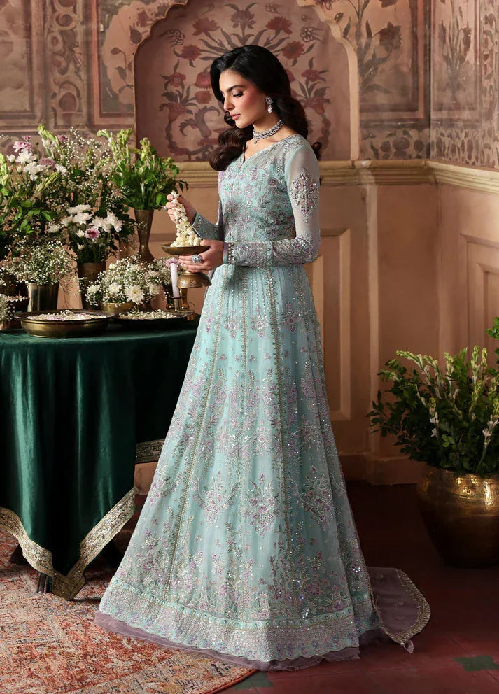Gulaal | I Evayna Embroidered Chiffon | Delina - Aqsa Fabrics