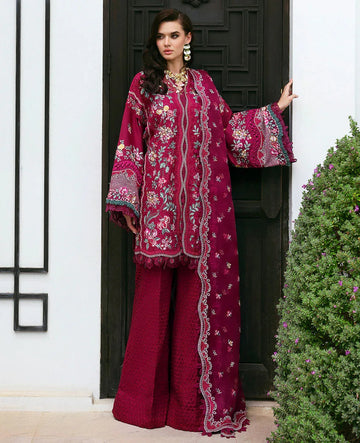 Republic Womenswear | Kalani Eid Luxury Lawn 25 | D2-A - Ayla - Aqsa Fabrics