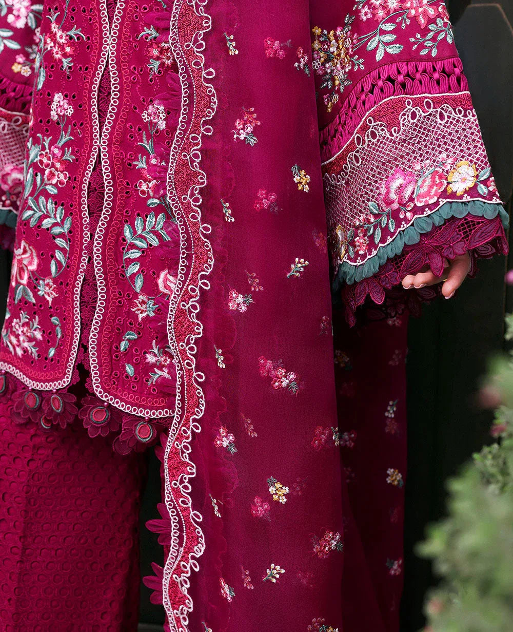 Republic Womenswear | Kalani Eid Luxury Lawn 25 | D2-A - Ayla - Aqsa Fabrics
