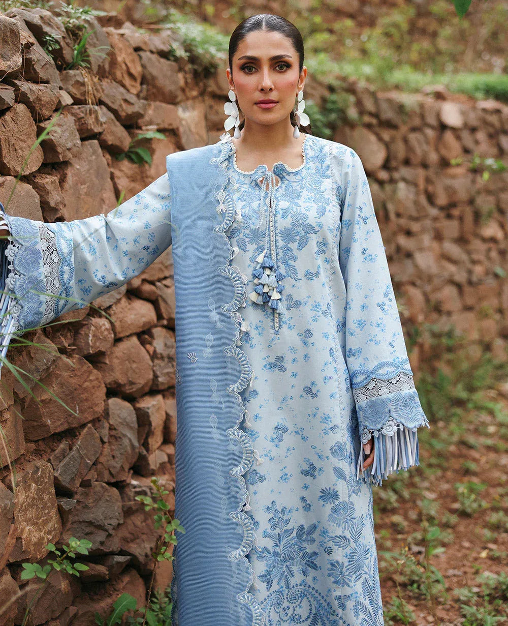 Republic Womenswear | Talia Luxury Lawn 25 | D2-B - Mireya - Aqsa Fabrics