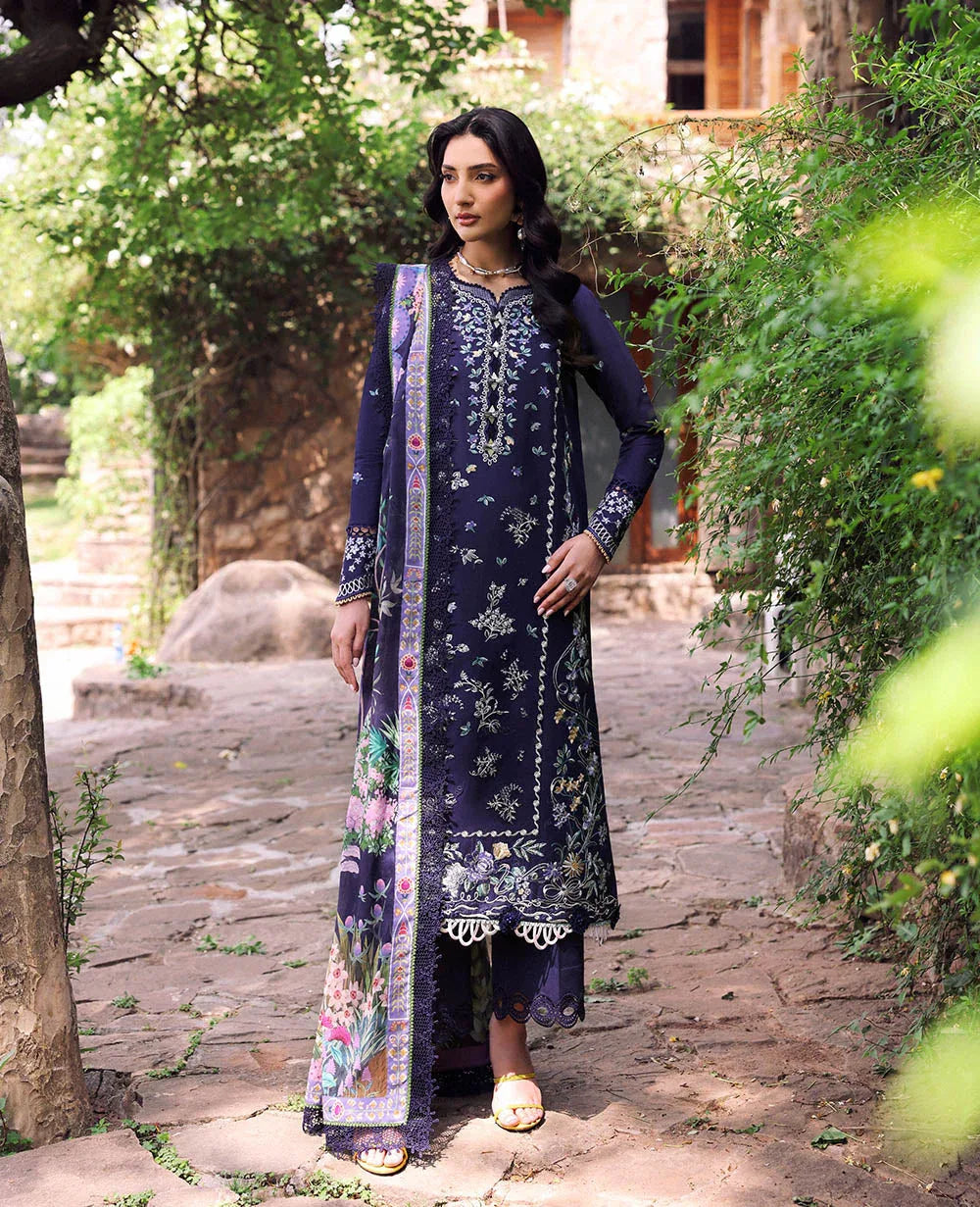 Republic Womenswear | Talia Luxury Lawn 25 | D3-B - Saia - Aqsa Fabrics