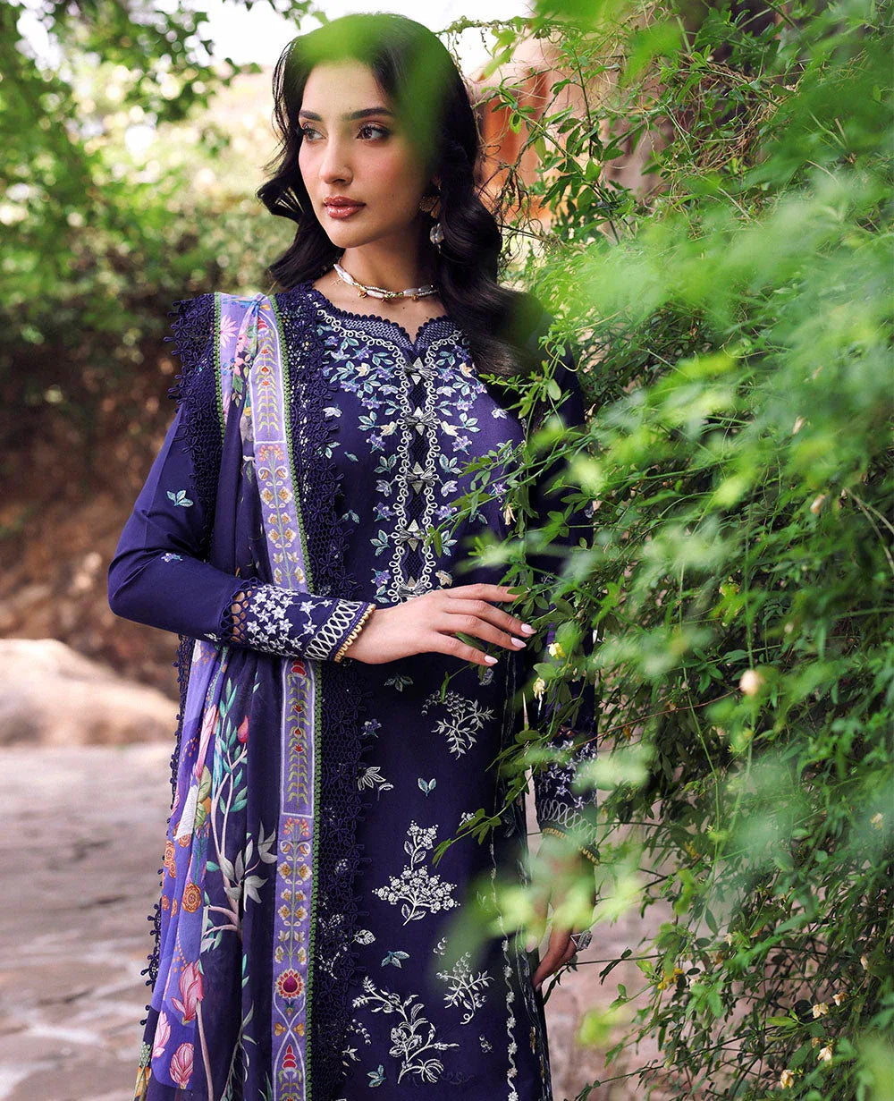 Republic Womenswear | Talia Luxury Lawn 25 | D3-B - Saia - Aqsa Fabrics